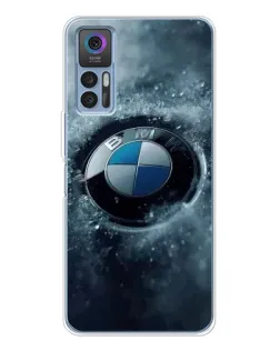 Чохол для TCL K23 5G з картинкою «Логотип BMW — лід»