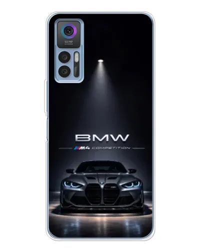 Чохол для TCL K23 5G з картинкою «BMW крізь нічне місто» Чохол для TCL K23 5G з картинкою «BMW крізь нічне місто»