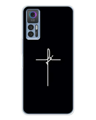 Чехол для TCL K23 5G с картинкой «Тонкий крест» Чехол для TCL K23 5G с картинкой «Тонкий крест»