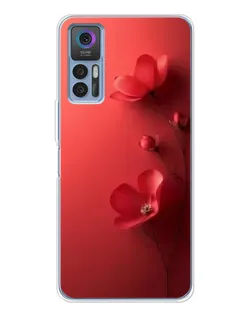 Чехол для TCL K23 5G с картинкой «Маковые соцветия» Чехол для TCL K23 5G с картинкой «Маковые соцветия»