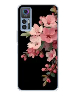 Чехол для TCL K23 5G с картинкой «Розовая ветка сакуры» Чехол для TCL K23 5G с картинкой «Розовая ветка сакуры»