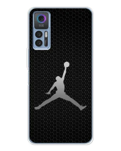 Чехол для TCL K23 с картинкой «Jordan Dark Carbon»