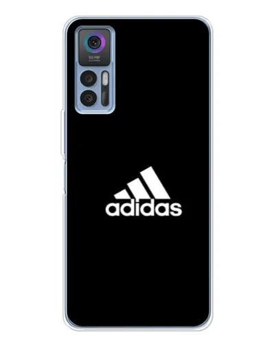 Чехол для TCL K23 с картинкой «Черная классика Adidas» Чехол для TCL K23 с картинкой «Черная классика Adidas»