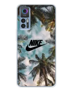 Чохол для TCL K23 з картинкою «Тропічний принт Nike»