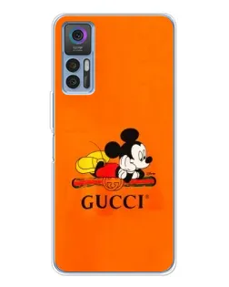 Чохол для TCL K23 з картинкою «Міккі Маус Gucci — помаранч»