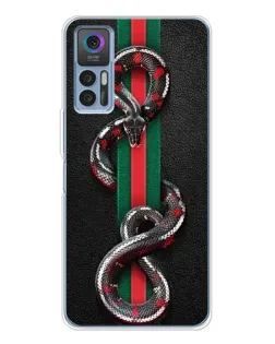Чохол для TCL K23 з картинкою «Gucci — змія на смузі»