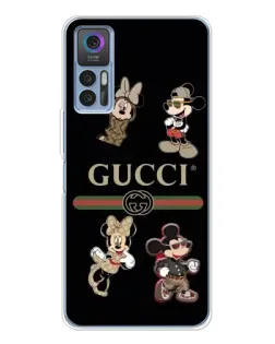 Чохол для TCL K23 з картинкою «Gucci — герої Disney та монограма»