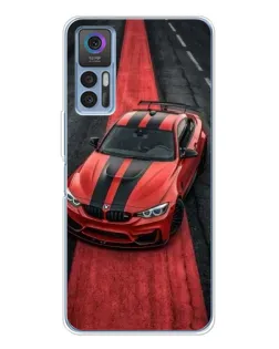 Чехол для TCL K23 с картинкой «BMW на красной дорожке»