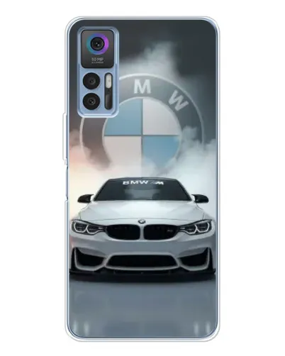 Чехол для TCL K23 с картинкой «BMW в белом дыму» Чехол для TCL K23 с картинкой «BMW в белом дыму»