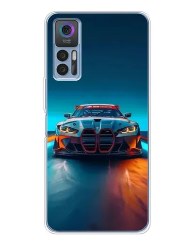 Чехол для TCL K23 с картинкой «BMW — огни неона» Чехол для TCL K23 с картинкой «BMW — огни неона»