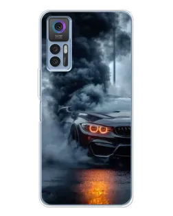 Чехол для TCL K23 с картинкой «BMW M-Power — абстракция»