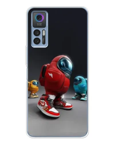 Чехол для TCL K23 с картинкой «Among Us — 3D стиль»
