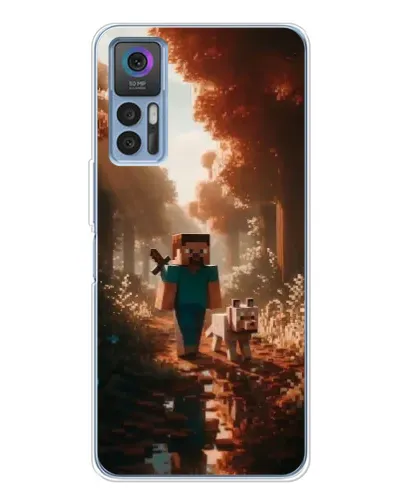 Чохол для TCL K23 з картинкою «Стів у лісі»