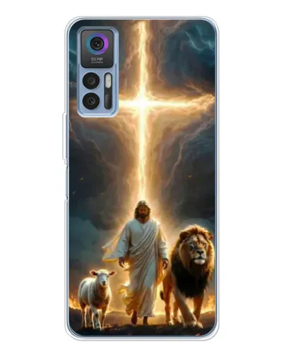 Чехол для TCL K23 с картинкой «Лев Иуды и Свет» Чехол для TCL K23 с картинкой «Лев Иуды и Свет»