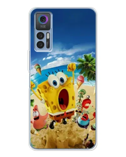 Чехол для TCL K23 с картинкой «Развлечения на пляже»
