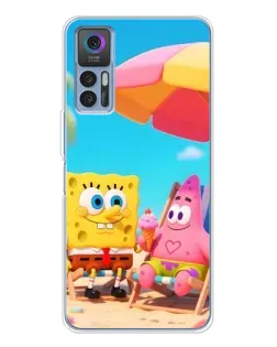 Чехол для TCL K23 с картинкой «Отдых на пляже»