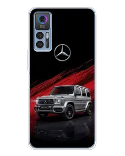 Чехол для TCL K23 с картинкой «Mercedes G-Class красный»