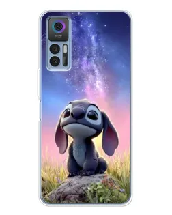 Чехол для TCL K23 с картинкой «Стич на рассвете» Чехол для TCL K23 с картинкой «Стич на рассвете»