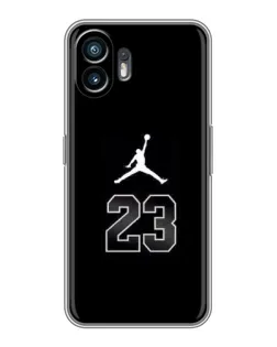 Чехол для TCL K70 Power с картинкой «Jordan Flight 23»