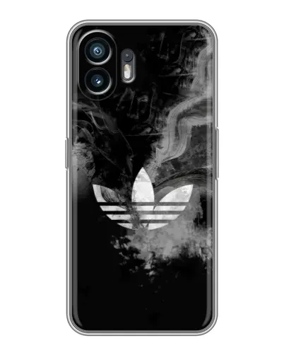 Чохол для TCL K70 Power з картинкою «Абстрактний дим Adidas»
