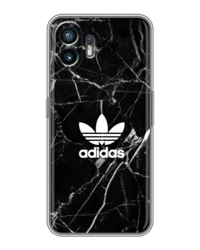 Чохол для TCL K70 Power з картинкою «Білий мармур Adidas»