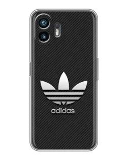 Чохол для TCL K70 Power з картинкою «Adidas Карбонова текстура»