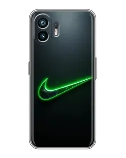 Чохол для TCL K70 Power з картинкою «Неоновий контур Nike»
