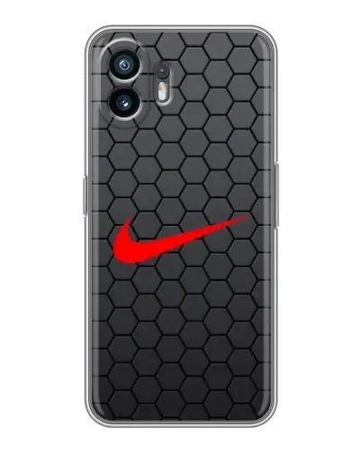 Чохол для TCL K70 Power з картинкою «Nike — карбонова сітка» Чохол для TCL K70 Power з картинкою «Nike — карбонова сітка»