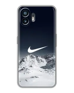 Чохол для TCL K70 Power з картинкою «Nike — зимові гори»