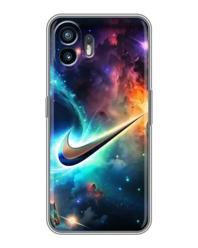 Чохол для TCL K70 Power з картинкою «Космічний Nike Swoosh» Чохол для TCL K70 Power з картинкою «Космічний Nike Swoosh»