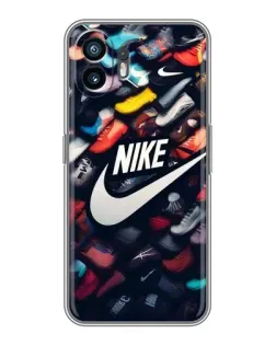 Чохол для TCL K70 Power з картинкою «Колекція кросівок Nike»