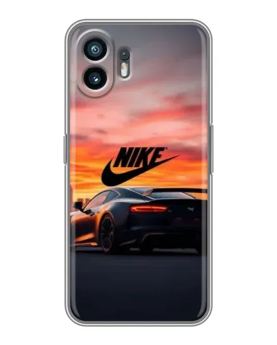Чохол для TCL K70 Power з картинкою «Nike та суперкар» Чохол для TCL K70 Power з картинкою «Nike та суперкар»