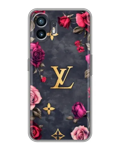 Чохол для TCL K70 Power з картинкою «Квітковий Louis Vuitton» Чохол для TCL K70 Power з картинкою «Квітковий Louis Vuitton»
