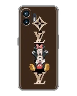 Чохол для TCL K70 Power з картинкою «LV та Міккі Маус»
