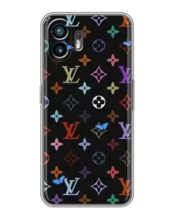 Чохол для TCL K70 Power з картинкою «Кольорова монограма LV»