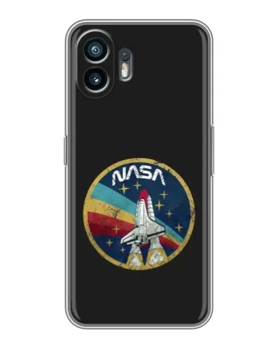 Чохол для TCL K70 Power з картинкою «NASA — емблема місії» Чохол для TCL K70 Power з картинкою «NASA — емблема місії»