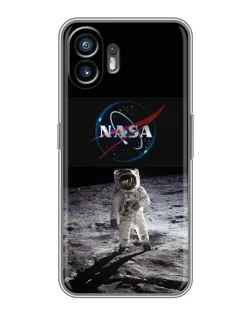 Чохол для TCL K70 Power з картинкою «Астронавт на Місяці»