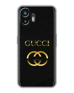 Чохол для TCL K70 Power з картинкою «Золотий логотип Gucci»