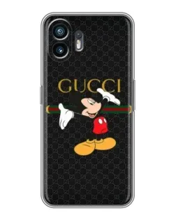 Чохол для TCL K70 Power з картинкою «Міккі Маус Gucci»