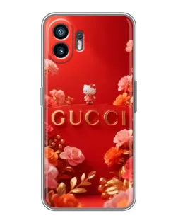 Чохол для TCL K70 Power з картинкою «Gucci — золотий сад»