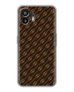 Чохол для TCL K70 Power з картинкою «Gucci — золоті діагоналі»