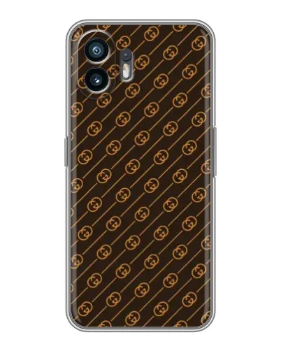 Чохол для TCL K70 Power з картинкою «Gucci — золоті діагоналі» Чохол для TCL K70 Power з картинкою «Gucci — золоті діагоналі»