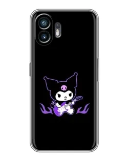 Чохол для TCL K70 Power з картинкою «Електрична Kuromi» Чохол для TCL K70 Power з картинкою «Електрична Kuromi»