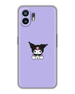 Чохол для TCL K70 Power з картинкою «Kuromi — фіолетовий мінімалізм» Чохол для TCL K70 Power з картинкою «Kuromi — фіолетовий мінімалізм»
