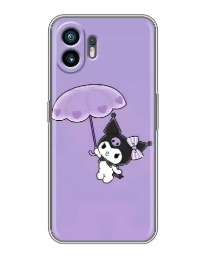 Чохол для TCL K70 Power з картинкою «Kuromi з парасолькою»