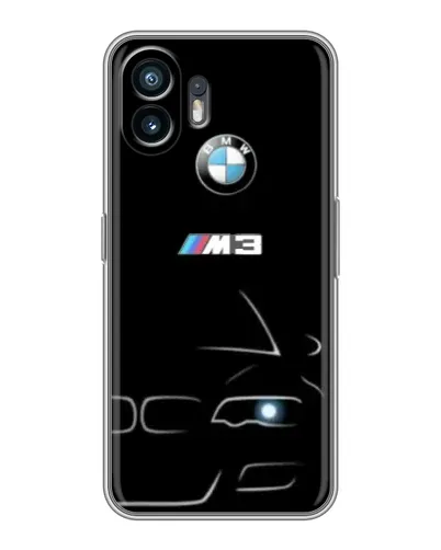 Чохол для TCL K70 Power з картинкою «Мінімалістичний принт BMW M3»