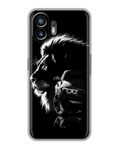 Чохол для TCL K70 Power з картинкою «BMW та лев»