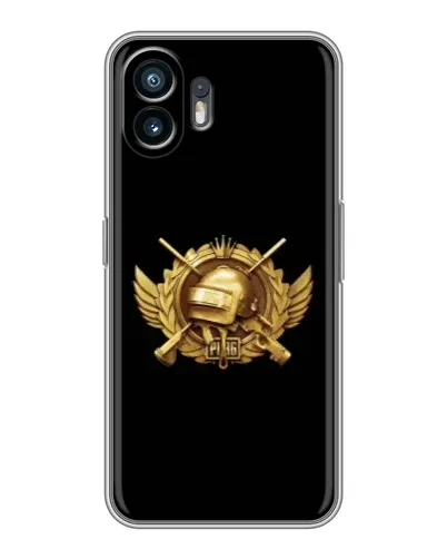 Чохол для TCL K70 Power з картинкою «PUBG — помаранчевий градієнт» Чохол для TCL K70 Power з картинкою «PUBG — помаранчевий градієнт»