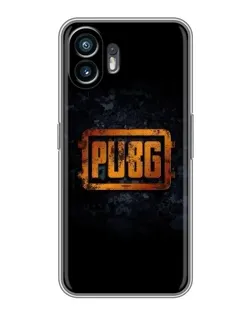Чохол для TCL K70 Power з картинкою «PUBG — золотий логотип»