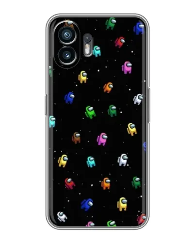 Чехол для TCL K70 Power с картинкой «Экипаж Among Us»
